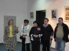from small Pnina Amir with Members of the Blind Center Zmira, Hana, Miriam and Izik