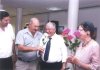 Opening of the Oil Painting Exhibition of Members of 'The Blind Center, Beersheva' at the City Hall Gallery of Beersheva, on the 14th of September 2011, by the Deputy Mayor Mr Avi Worczmann