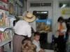 Jewish school of Beersheva visiting Beduin school in Rahat, Beduin town in the Negev, on May 2006