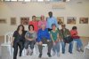 Members of the 'Fruits of Peace Association in Israel' with the Art Galleries Director Mrs. Esther Veron at the Exhibitions Opening on the 14th of July, 2011. Photographer: Guillermo Rapoport