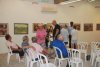 Discussion over the exhibition with the guests of the Exhibitions Opening