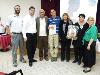 The awarded prize winners for year 2012 with Lion's Club chairman, Mrs. Dorit Worcman and Mr. Avi Worcman, deputy mayor of Beer Sheva