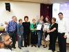 Awards Ceremony 'People of the Year' of Lion's Club Beer Sheva<br>Gina and family