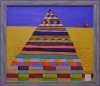 Zmira Alperin, Oil Painting, "The Pyramid", 2015  
