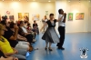 Musical Part of the Exhibitions Opening with dancers : Ilan Cohen (member of "The Society for the Blinds") and Dancer teacher Ruhanan Armoza Cohen