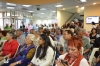 Public during the Exhibitions Openings performance, friends of the artists and Ginas friends 