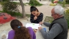 "Fruits of Peace in Israel" workshop "Drawing in the Nature" with jewish-arab children in the School "Degania", Beersheba, 20.03 2017, with the artists Liber Gantman and Gina Meir. All photos by Ruty Romero.