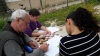 "Fruits of Peace in Israel" workshop "Drawing in the Nature" with jewish-arab children in the School "Degania", Beersheba, 20.03 2017, with the artists Liber Gantman and Gina Meir. All photos by Ruty Romero.