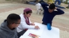 "Fruits of Peace in Israel" workshop "Drawing in the Nature" with jewish-arab children in the School "Degania", Beersheba, 20.03 2017, with the artists Liber Gantman and Gina Meir. All photos by Ruty Romero.