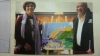 Yihiel Edri and Gina, "Nature from Israel", Oil on Canvas, awarded 1st Prize as handicapped artist in the Lion's Club Exhibition in the Knesset in Jerusalem, 2016