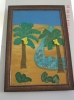 Ester Yossef, "The Palm Trees", Oil on Canvas, exhibited in the Negev Artists' House, Beer Sheva, 2017