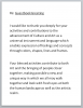 Text of letter from Dr Hefzi Zohar, Mayor Deputy, head of the Education and Social Welfare Department of Beersheba, sent to the “Fruits of Peace in Israel”Association Chairwoman Gina Meir Duellmann and its Members for their Exhibitions guestbook, translated into English.