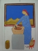 Zmira Alperin Oil Painting on Canvas "Missing Jerusalem"