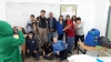Group photo with artists Guillermo Rapoport and Leonardo Grinberg of the “Fruits of Peace in Israel” Association and the kids of the elementary Jewish Arabic School “Degania” during their workshop “Photographie”, December 2018.