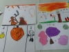 Workshops childrens drawings from the “Fruits of Peace in Israel” artists workshops In the Elementary Jewish Arabic school  “Degania”, January 2019.
