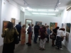 The public and guests during the opening of the exhibition.