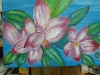 "Kurkuma flowers", oil painting on canvas, 2024