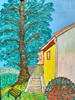 Baebutik at Kibbutz Sarid. Oil Painting. October-November, 2024.
