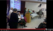 Gina's speech during the Lions Club Award Ceremony in Beersheva 